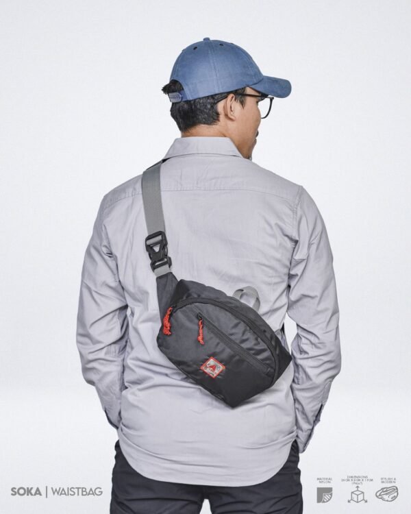 post 3 AVTECH - Tas Selempang Pinggang Waist Bag Harian Hiking Outdoor Travel Lifestyle - SOKA
