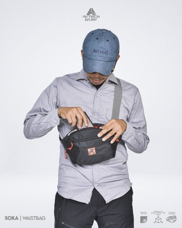 post 5 AVTECH - Tas Selempang Pinggang Waist Bag Harian Hiking Outdoor Travel Lifestyle - SOKA
