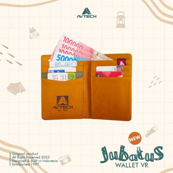 AVTECH - Dompet Lipat Pria Potrait Wallet Lifestyle Harian - JUBATUS
