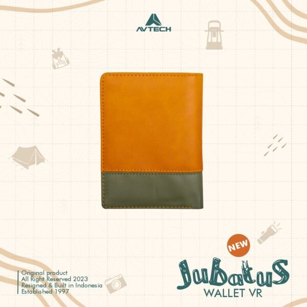 AVTECH - Dompet Lipat Pria Potrait Wallet Lifestyle Harian - JUBATUS