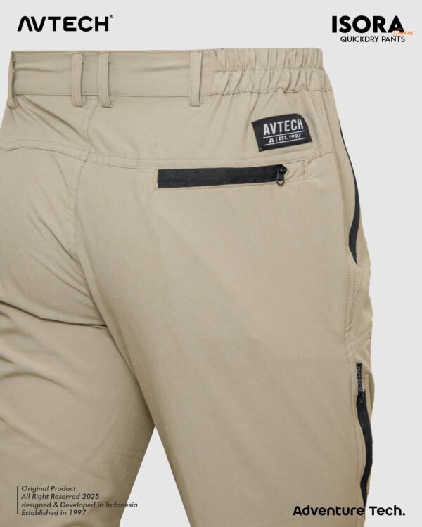 AVTECH - Celana Panjang Pria Wanita Gunung Outdoor Travel Lifestyle Quick Dry Slim Fit - ISORA