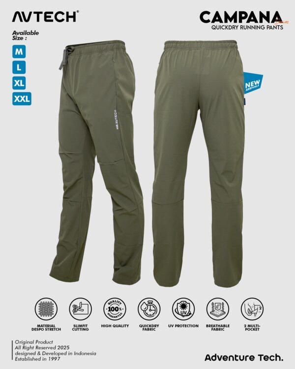 AVTECH - Pants Trail Running - CAMPANA