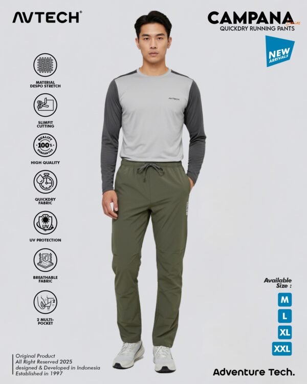 AVTECH - Pants Trail Running - CAMPANA