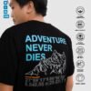 AVTECH - T-Shirt Kaos Lengan Pendek Pria Wanita Outdoor Casual Cotton Combed - EVEREST MOUNTAIN