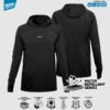 wander 3 AVTECH-Baselayer Kaos Pria Wanita Lengan Panjang Olahraga Outdoor Dry Fit Hoodie - Hydro-X - WANDER
