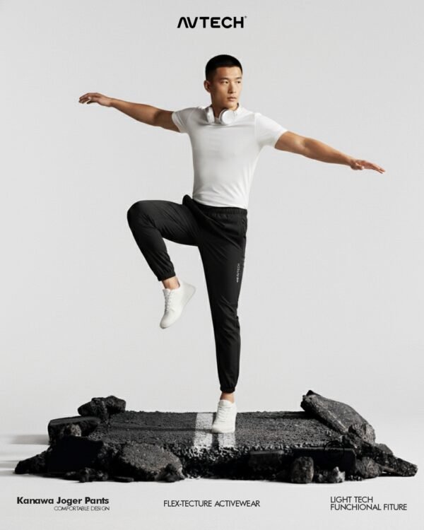 3 Avtech - Celana Panjang Joger Pants Trail Running Outdoor Hiking Lifestyle Urban Quick Dry - KANAWA