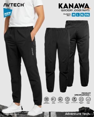 Avtech - Celana Panjang Joger Pants Trail Running Outdoor Hiking Lifestyle Urban Quick Dry - KANAWA