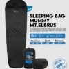 1 AVTECH - Sleeping Bag Kantong Tidur Outdoor Camping Hiking Gunung - SLEEPING BAG MUMMY MT. ELBRUS