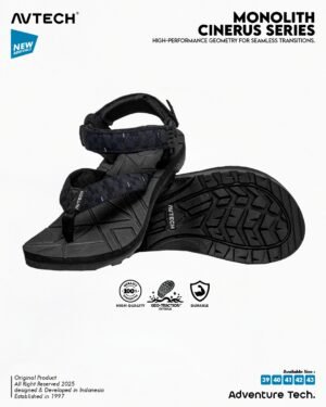 AVTECH - Sandal Palang Gunung Hiking Outdoor Adventure Trekking Travel Harian - MONOLITH CINERUS SERIES