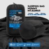 5 AVTECH - Sleeping Bag Kantong Tidur Outdoor Camping Hiking Gunung - SLEEPING BAG MUMMY MT. ELBRUS