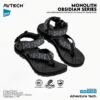 5 AVTECH - Sandal Palang Gunung Hiking Outdoor Adventure Trekking Travel Harian - MONOLITH OBSIDIAN SERIES