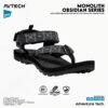 6 AVTECH - Sandal Palang Gunung Hiking Outdoor Adventure Trekking Travel Harian - MONOLITH OBSIDIAN SERIES