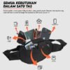AVTECH - Tas Selempang Pinggang Waist Bag Harian Hiking Outdoor Travel Lifestyle - CAPRA