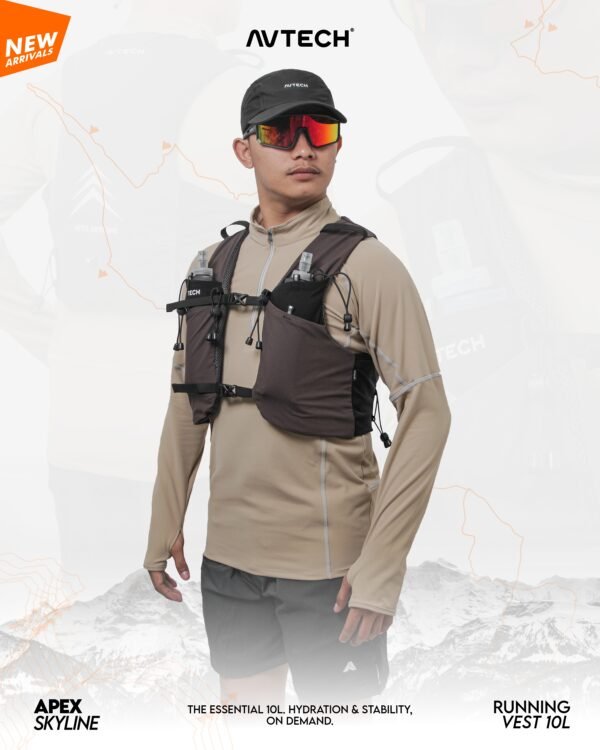 AVTECH - Vest Running Rompi Hydropack Tas Sepeda Running Lari Ultralight - APEX SKYLINE
