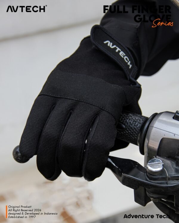 AVTECH - Sarung Tangan Gloves Pria Wanita Gunung Outdoor Hiking Travel Motor Riding Cycling - FULL FINGER