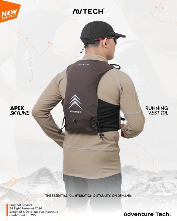 AVTECH - Vest Running Rompi Hydropack Tas Sepeda Running Lari Ultralight - APEX SKYLINE