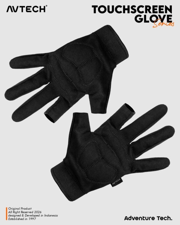 AVTECH - Sarung Tangan Gloves Pria Wanita Gunung Outdoor Hiking Travel Motor Riding Cycling - TOUCHSCREEN