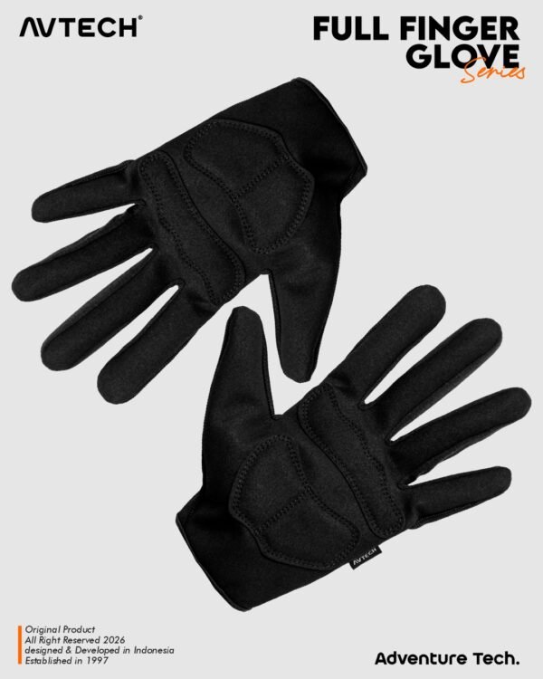 AVTECH - Sarung Tangan Gloves Pria Wanita Gunung Outdoor Hiking Travel Motor Riding Cycling - FULL FINGER