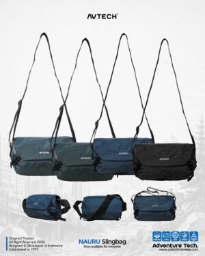 AVTECH - Tas Selempang Sling Shoulder Bag Crossbody Harian Outdoor Travel Lifestyle - NAURU