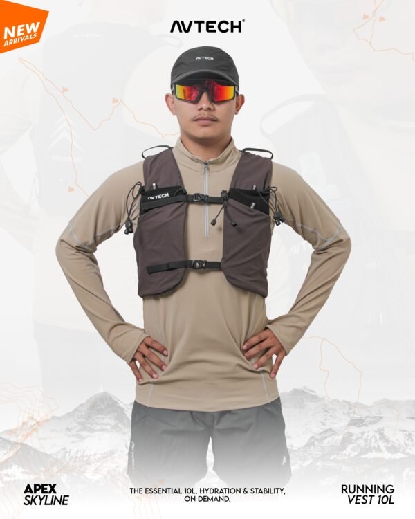 AVTECH - Vest Running Rompi Hydropack Tas Sepeda Running Lari Ultralight - APEX SKYLINE