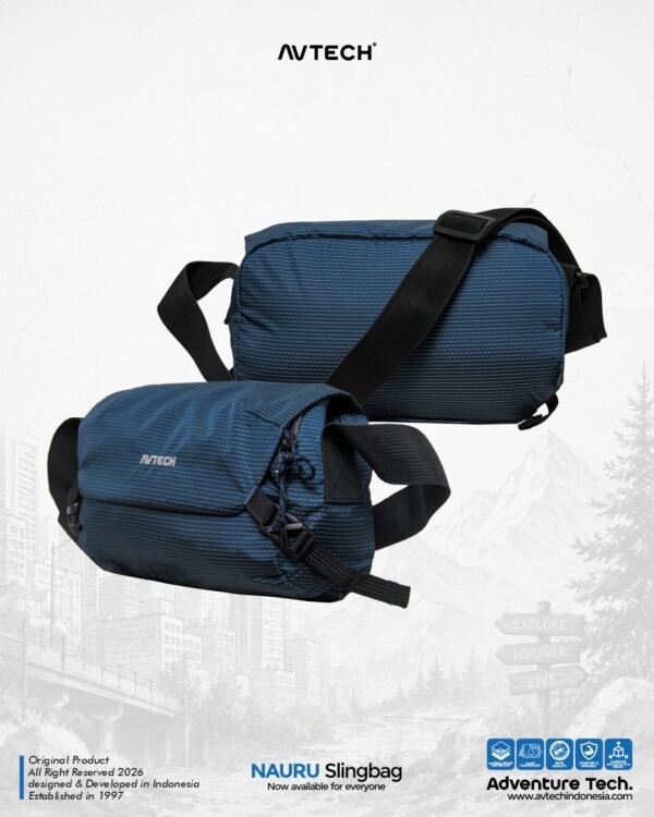 AVTECH - Tas Selempang Sling Shoulder Bag Crossbody Harian Outdoor Travel Lifestyle - NAURU