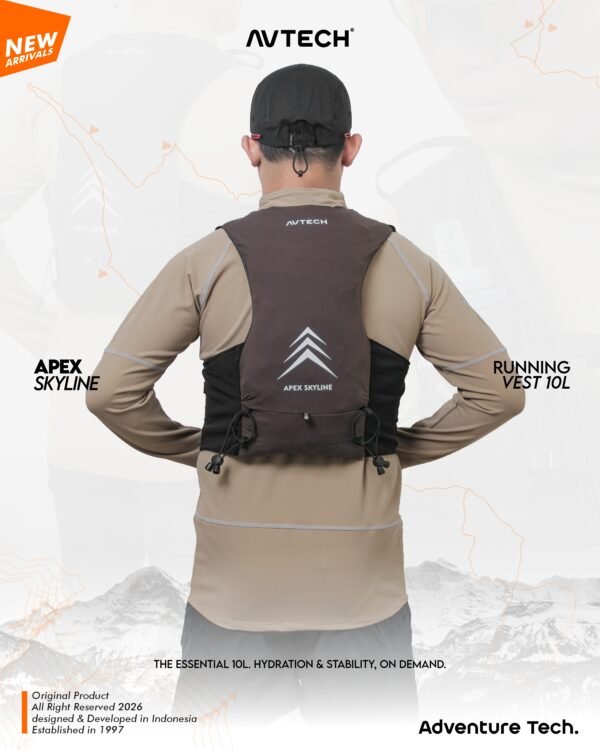 AVTECH - Vest Running Rompi Hydropack Tas Sepeda Running Lari Ultralight - APEX SKYLINE