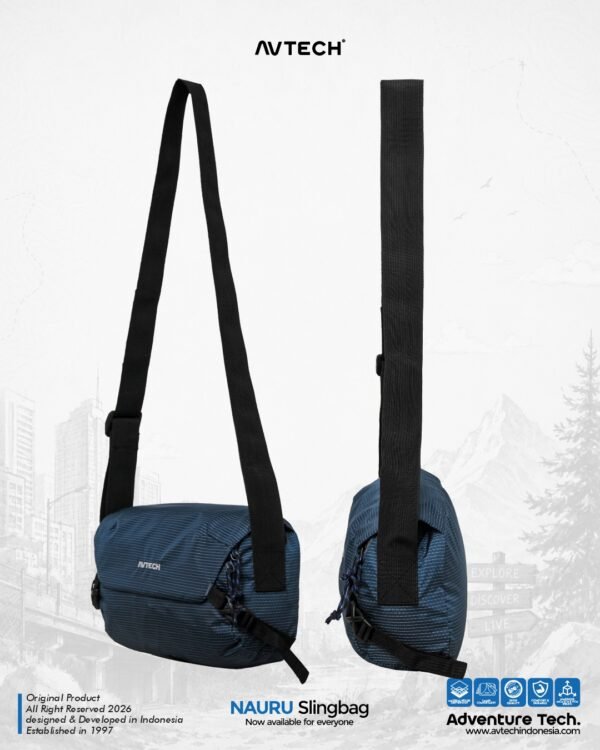 AVTECH - Tas Selempang Sling Shoulder Bag Crossbody Harian Outdoor Travel Lifestyle - NAURU