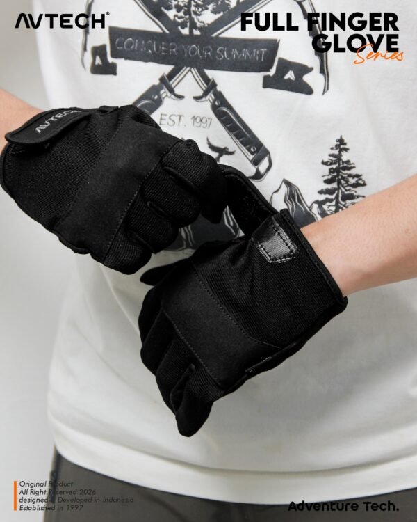 AVTECH - Sarung Tangan Gloves Pria Wanita Gunung Outdoor Hiking Travel Motor Riding Cycling - FULL FINGER