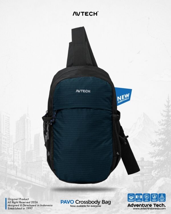 AVTECH - Tas Selempang Sling Bag Shoulder Bag Crossbody Harian Outdoor Travel Lifestyle - PAVO