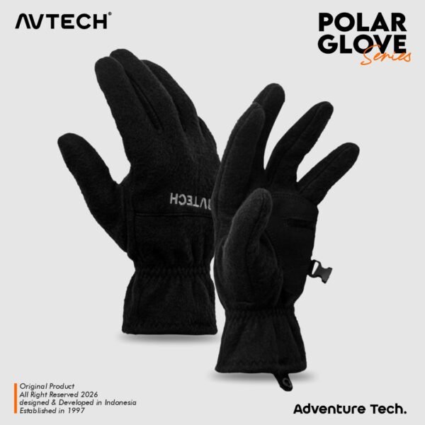 AVTECH - Sarung Tangan Gloves Pria Wanita Gunung Outdoor Hiking Travel Motor Riding Cycling - POLAR