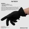 AVTECH - Sarung Tangan Gloves Pria Wanita Gunung Outdoor Hiking Travel Motor Riding Cycling - POLAR