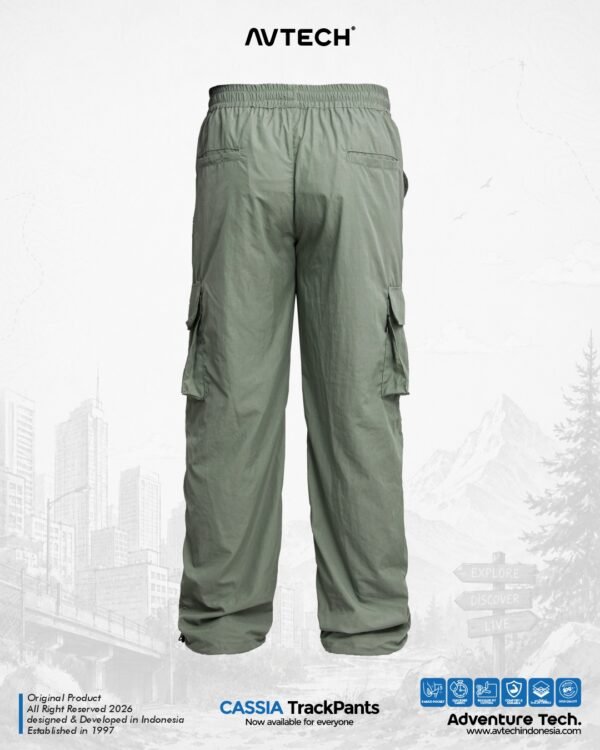 AVTECH - Celana Panjang Pria Wanita Cargo Gunung Outdoor Trackpants Quick Dry - CASSIA