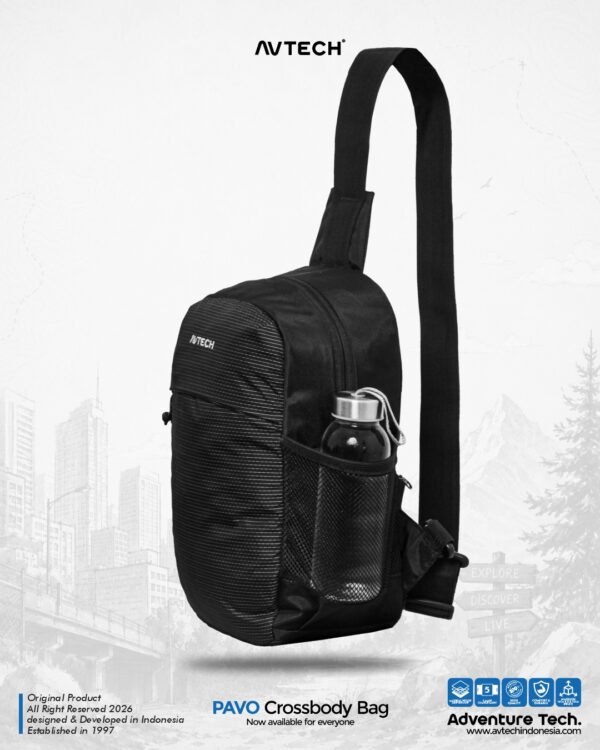 AVTECH - Tas Selempang Sling Bag Shoulder Bag Crossbody Harian Outdoor Travel Lifestyle - PAVO
