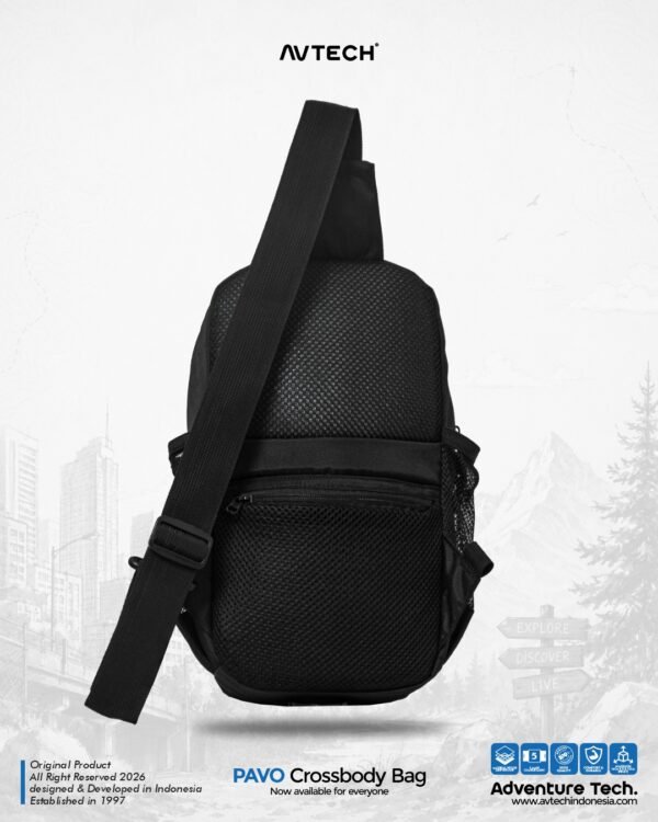 AVTECH - Tas Selempang Sling Bag Shoulder Bag Crossbody Harian Outdoor Travel Lifestyle - PAVO