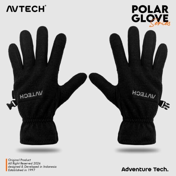 AVTECH - Sarung Tangan Gloves Pria Wanita Gunung Outdoor Hiking Travel Motor Riding Cycling - POLAR