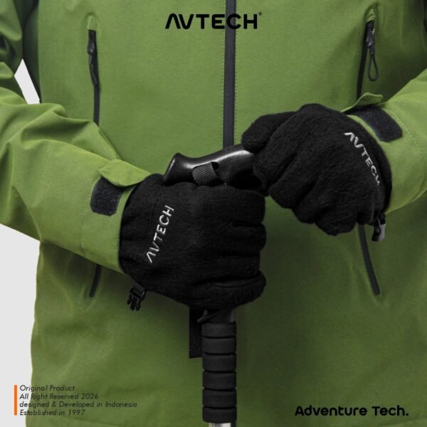 AVTECH - Sarung Tangan Gloves Pria Wanita Gunung Outdoor Hiking Travel Motor Riding Cycling - POLAR