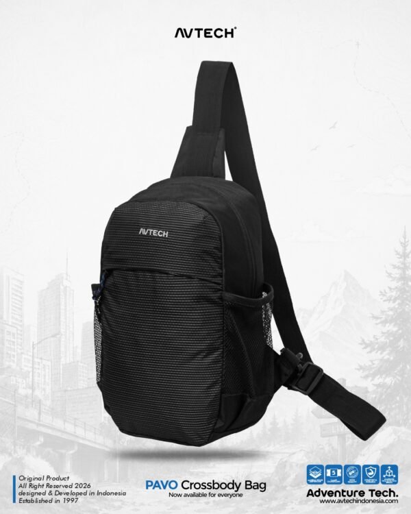 AVTECH - Tas Selempang Sling Bag Shoulder Bag Crossbody Harian Outdoor Travel Lifestyle - PAVO