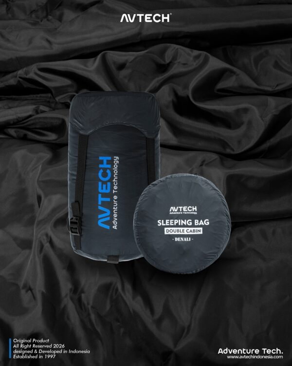 AVTECH - Sleeping Bag Kantong Tidur Outdoor Camping Hiking Gunung - SB DOUBLE CABIN DENALI
