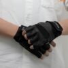AVTECH - Sarung Tangan Gloves Pria Wanita Gunung Outdoor Hiking Travel Motor Riding Cycling - HALF FINGER