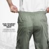 AVTECH - Celana Panjang Pria Wanita Cargo Gunung Outdoor Trackpants Quick Dry - CASSIA