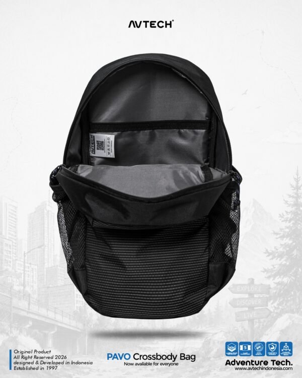 AVTECH - Tas Selempang Sling Bag Shoulder Bag Crossbody Harian Outdoor Travel Lifestyle - PAVO