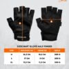 AVTECH - Sarung Tangan Gloves Pria Wanita Gunung Outdoor Hiking Travel Motor Riding Cycling - HALF FINGER