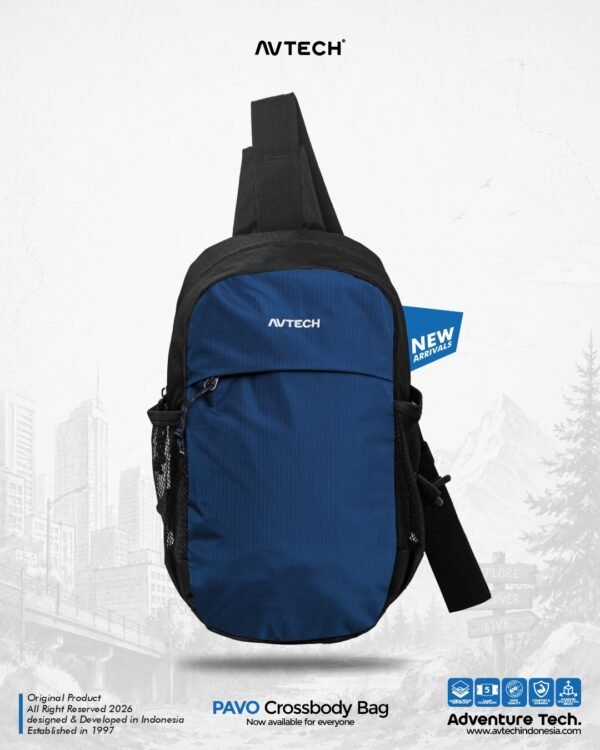 AVTECH - Tas Selempang Sling Bag Shoulder Bag Crossbody Harian Outdoor Travel Lifestyle - PAVO