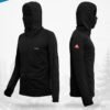 AVTECH - Baselayer Pria Wanita Lengan Panjang Outdoor Dry Fit Face with Mask Covering Hoodie - AURORA