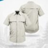 AVTECH - Kemeja Lengan Pendek Formal Kerja Lapangan Outdoor Harian Quick Dry Reguler Fit - MARANTA