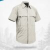 AVTECH - Kemeja Lengan Pendek Formal Kerja Lapangan Outdoor Harian Quick Dry Reguler Fit - MARANTA