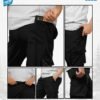 AVTECH - Celana Pendek Cargo 3/4 Pria Wanita Olahraga Running Jogging Trekking Outdoor Quickdry - ISALO